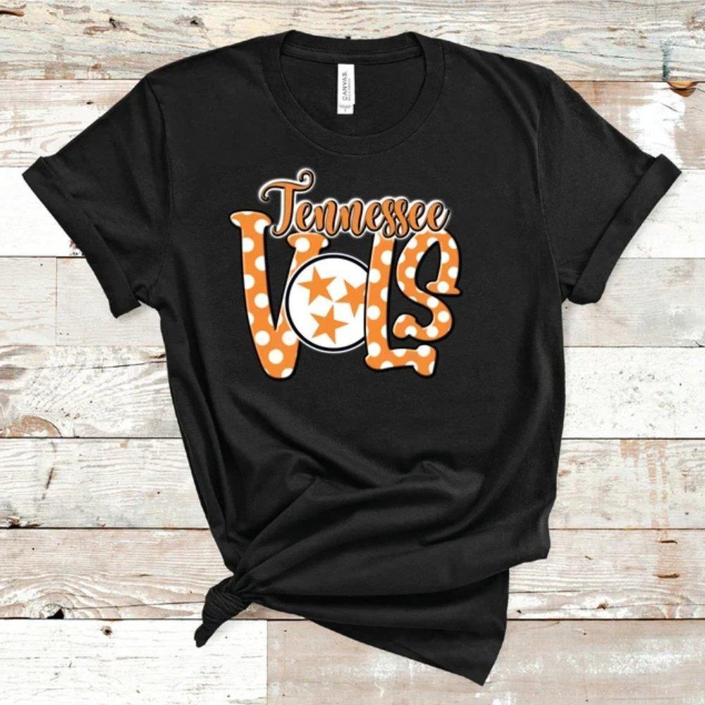 Tennesse Vols Shirt, Tennessee Volunteers, Orange White, Ut Shirt Retro M4